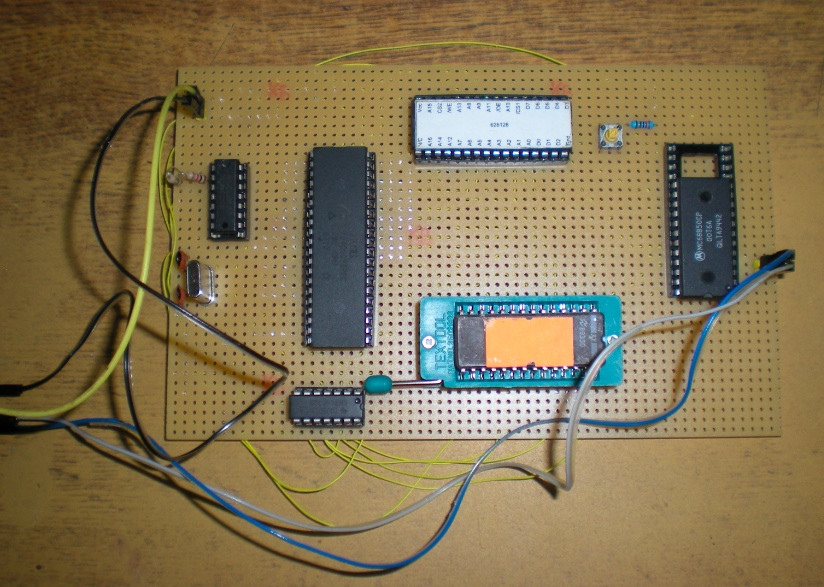 Soldered Grant's 7-chip Z80 computer
